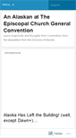 Mobile Screenshot of alaskanepiscopalian.wordpress.com