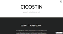 Desktop Screenshot of cicostin.wordpress.com