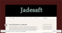 Desktop Screenshot of jadesaft.wordpress.com