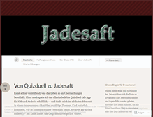 Tablet Screenshot of jadesaft.wordpress.com