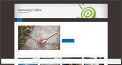 Desktop Screenshot of marketingcoffee.wordpress.com