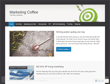 Tablet Screenshot of marketingcoffee.wordpress.com