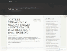 Tablet Screenshot of primalex.wordpress.com