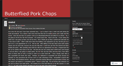 Desktop Screenshot of butterfliedporkchops.wordpress.com