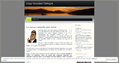Desktop Screenshot of jorgegonzalezgallegos.wordpress.com