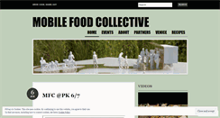 Desktop Screenshot of mobilefoodcollective.wordpress.com