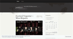 Desktop Screenshot of jeshii117.wordpress.com