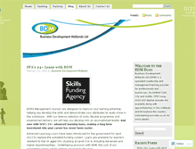 Tablet Screenshot of businessdevelopmentmidlands.wordpress.com