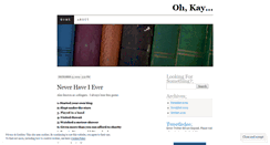 Desktop Screenshot of kkay.wordpress.com