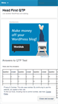 Mobile Screenshot of headfirstqtp.wordpress.com