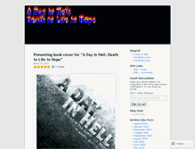 Tablet Screenshot of adayinhell.wordpress.com