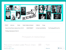 Tablet Screenshot of chrismfotography.wordpress.com
