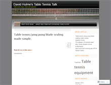 Tablet Screenshot of davidhulme.wordpress.com