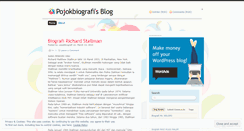 Desktop Screenshot of pojokbiografi.wordpress.com