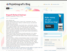 Tablet Screenshot of pojokbiografi.wordpress.com