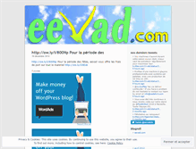 Tablet Screenshot of eevad.wordpress.com