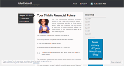 Desktop Screenshot of industrialcredit.wordpress.com