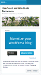 Mobile Screenshot of mihuerto.wordpress.com