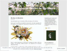 Tablet Screenshot of mihuerto.wordpress.com