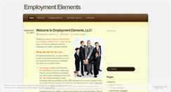 Desktop Screenshot of employmentelements.wordpress.com