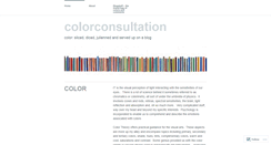 Desktop Screenshot of colorconsultation.wordpress.com