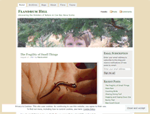 Tablet Screenshot of flandrumhill.wordpress.com
