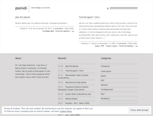 Tablet Screenshot of ponidi.wordpress.com