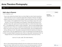 Tablet Screenshot of annatheodoraphotography.wordpress.com