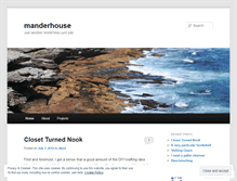 Tablet Screenshot of manderhouse.wordpress.com