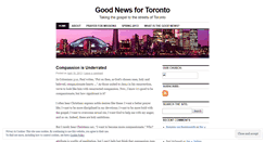 Desktop Screenshot of goodnewsfortoronto.wordpress.com