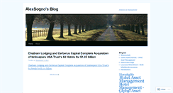 Desktop Screenshot of alexsogno.wordpress.com