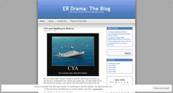 Desktop Screenshot of erdrama.wordpress.com