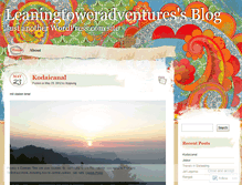Tablet Screenshot of leaningtoweradventures.wordpress.com