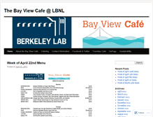 Tablet Screenshot of bayviewcafe.wordpress.com