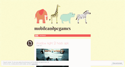 Desktop Screenshot of mobileandpcgames.wordpress.com