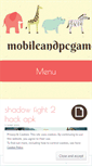 Mobile Screenshot of mobileandpcgames.wordpress.com