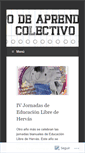 Mobile Screenshot of colectivoeducadores.wordpress.com