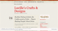 Desktop Screenshot of lucillesdesigns.wordpress.com