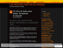 Tablet Screenshot of fiestaenmadrid.wordpress.com