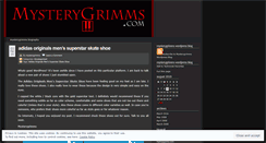 Desktop Screenshot of mysterygrimms.wordpress.com