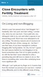 Mobile Screenshot of closeencounterswithfertilitytreatment.wordpress.com