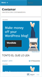 Mobile Screenshot of costamar.wordpress.com