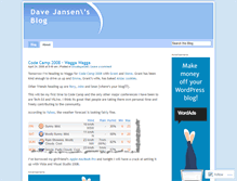 Tablet Screenshot of dansen.wordpress.com