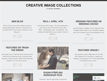 Tablet Screenshot of creativeimagecollections.wordpress.com