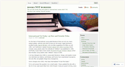 Desktop Screenshot of booksnotborders.wordpress.com