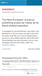 Mobile Screenshot of melstern.wordpress.com