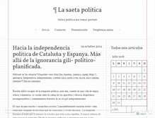 Tablet Screenshot of lasaetapolitica.wordpress.com