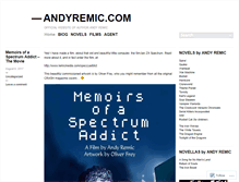 Tablet Screenshot of andyremic.wordpress.com