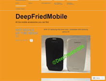 Tablet Screenshot of deepfriedmobile.wordpress.com