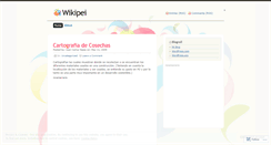 Desktop Screenshot of juancarlosyepeswikipei.wordpress.com